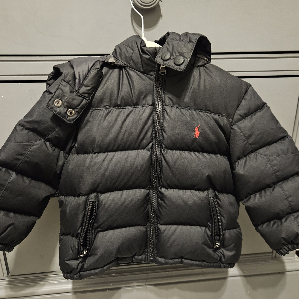 Ralph Lauren Black Puffer Jacket